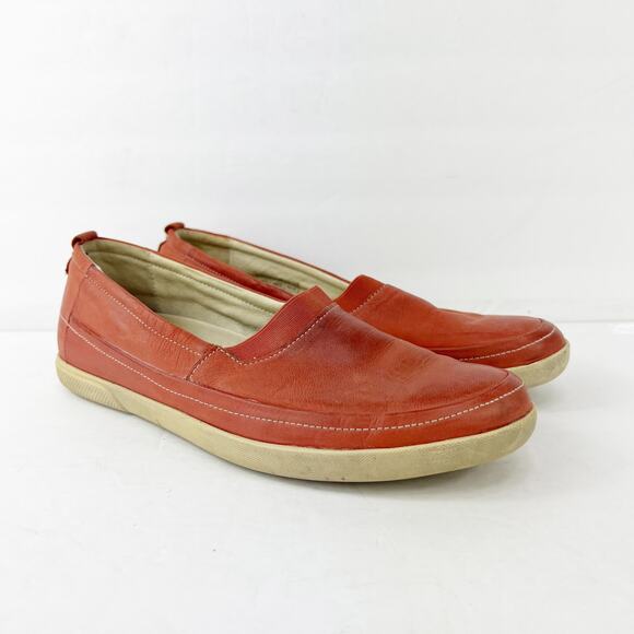 Josef Seibel Women's Orange Slip On Sneakers - Picture 1 of 10